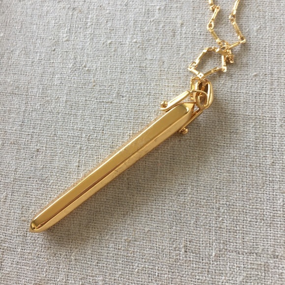 Sold Stella & Dot Rebel Pendant Necklace Chain - Picture 3 of 10